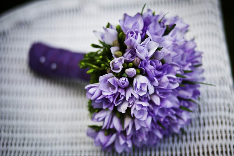 Botanical wedding bouquet